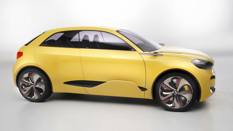 Illustration for article titled The Kia CUB Concept Is A Funky Hatch With Suicide Doors
